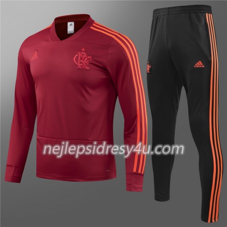 Flamengo Tréninkový Mikina Soupravy Červená 2018/19